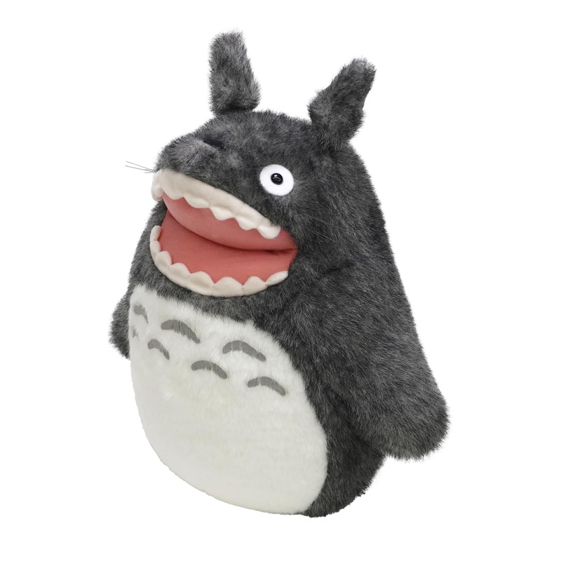 Sun Arrow Studio Ghibli Large Totoro Roaring Plush Toy H38 x W31 x D30Cm