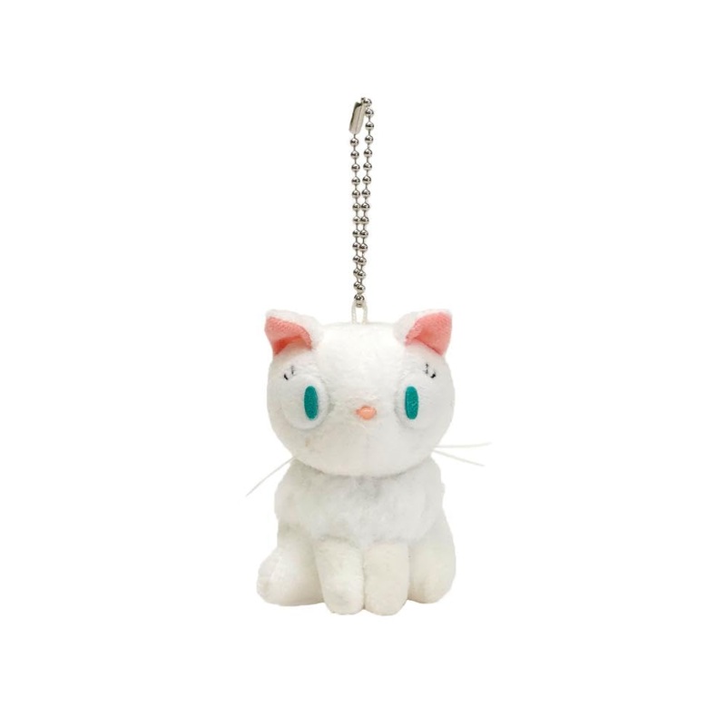 Sun Arrow White Cat Lily Plush Toy K9352 Studio Ghibli Collectible