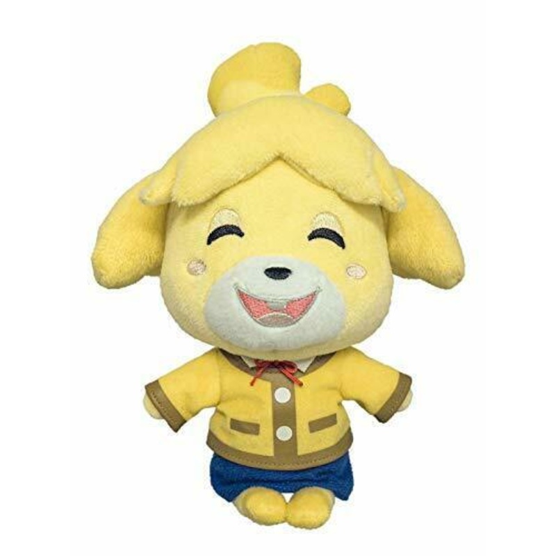 Animal Crossing Isabelle Smile S Plush Doll Stuffed Toy 20.5cm Anime