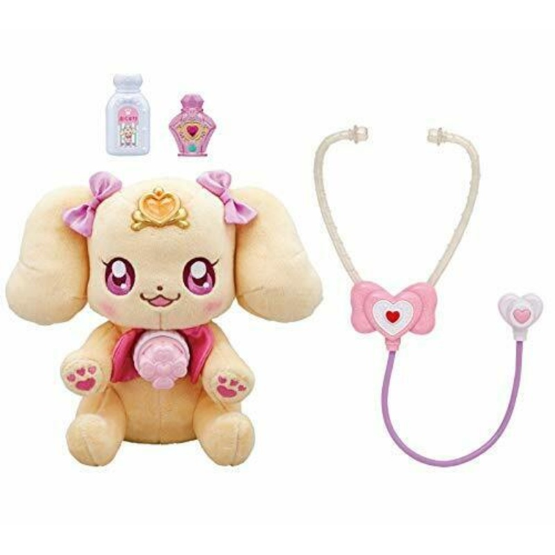 Bandai Healin' Good Precure Friends Plush Doll Talking Latte Rate