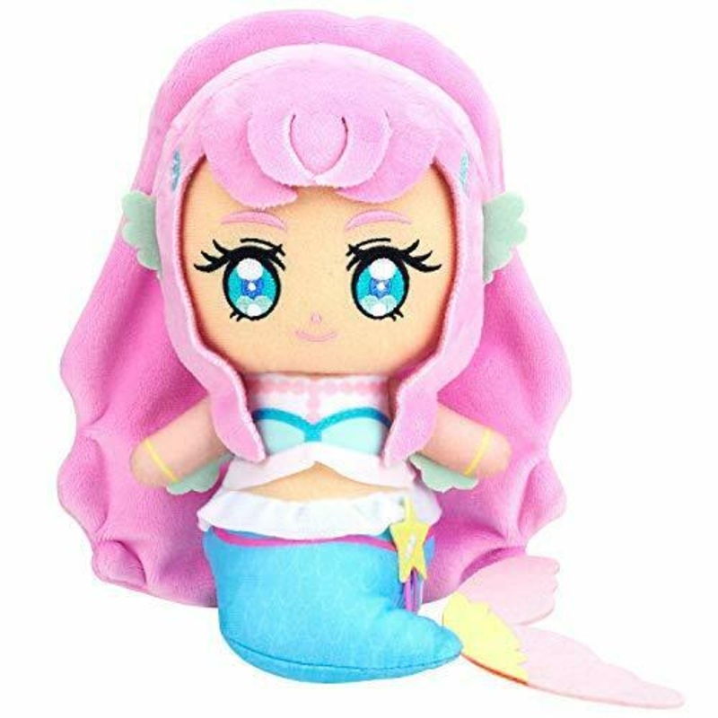 Bandai Tropical Rouge! Precure Cure Friends Plush Toy Cure Mermaid Laura