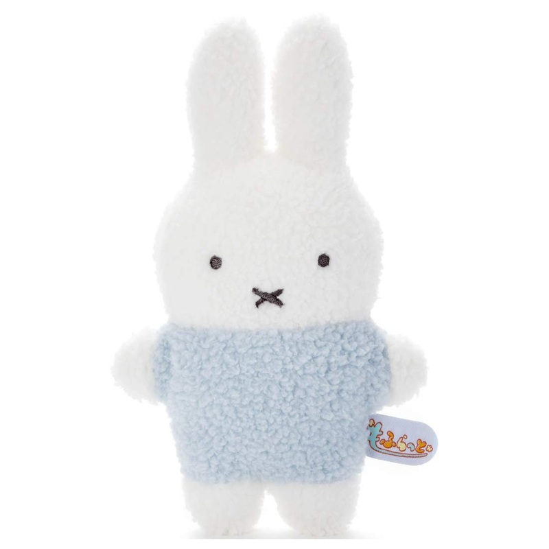 TAKARA TOMY A.R.T.S Mofuratto Cushion Plush Doll Dick Bruna Miffy Light Blue