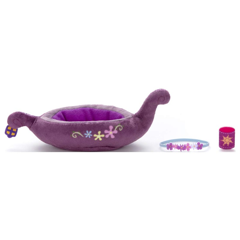 Disney Minimaginationtown Mini Mini Friends Tangled Rapunzel Vehicle Plush Doll 5Cm