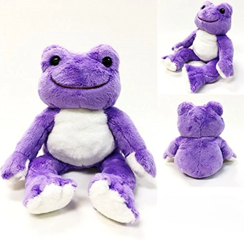 Nakajima Plush Doll Pickles The Frog Rainbow Bean Doll Sumire