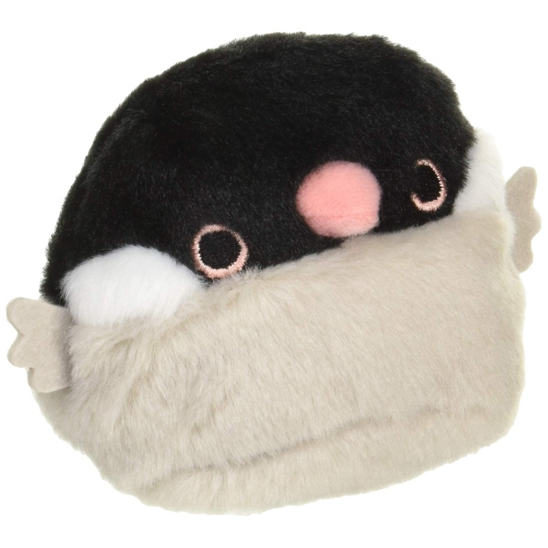 SAN-EI 092120 Tori-Dango Plush Doll Sakura Buncho Java Sparrow Tjn