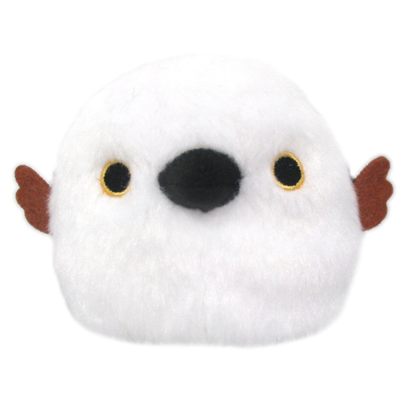 SAN-EI 092274 Tori-Dango Plush Doll Shima Enaga Long-Tailed Tit Tjn