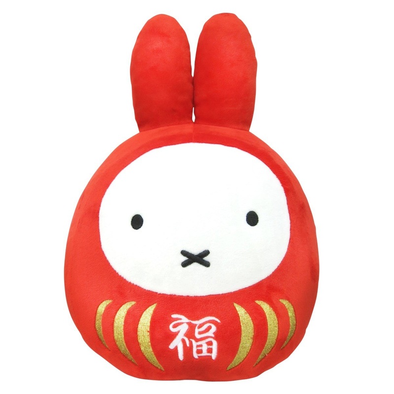 Miffy Lucky Daruma Plush Toy by Sekiguchi 20cm 609574