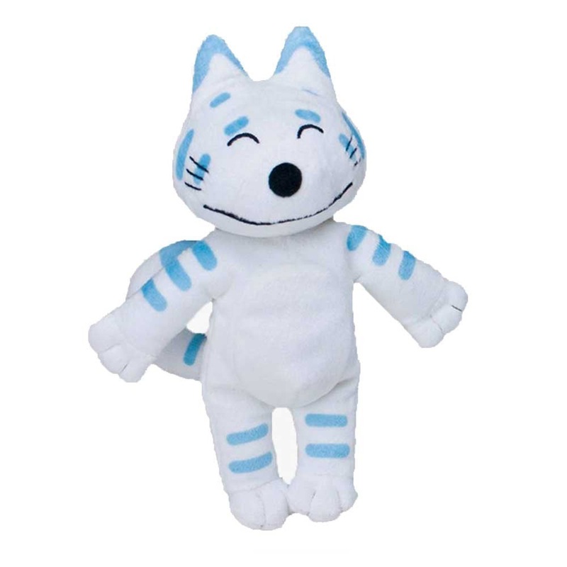 Sekiguchi 11 Pikinoneko Plush Toy Tabby Cat Design Height 22cm Model 535480