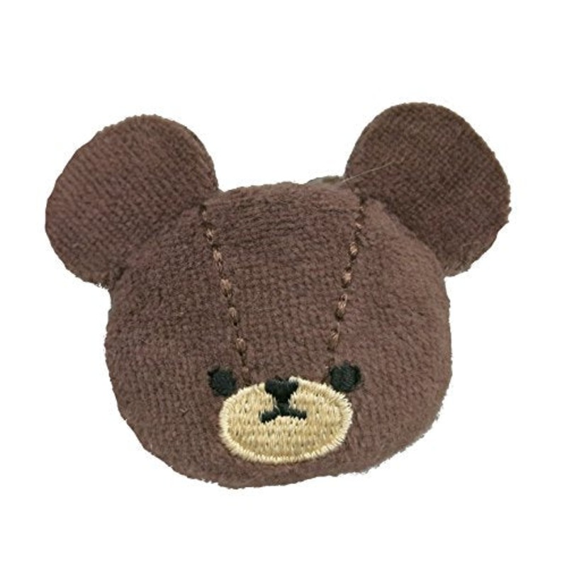 Sekiguchi Bear School Jackie Plush Badge Approximately 4.5cm Height