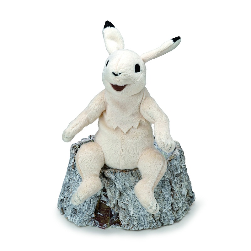 Sekiguchi Chojugiga Black Plush Rabbit 812523 Soft Toy Gift