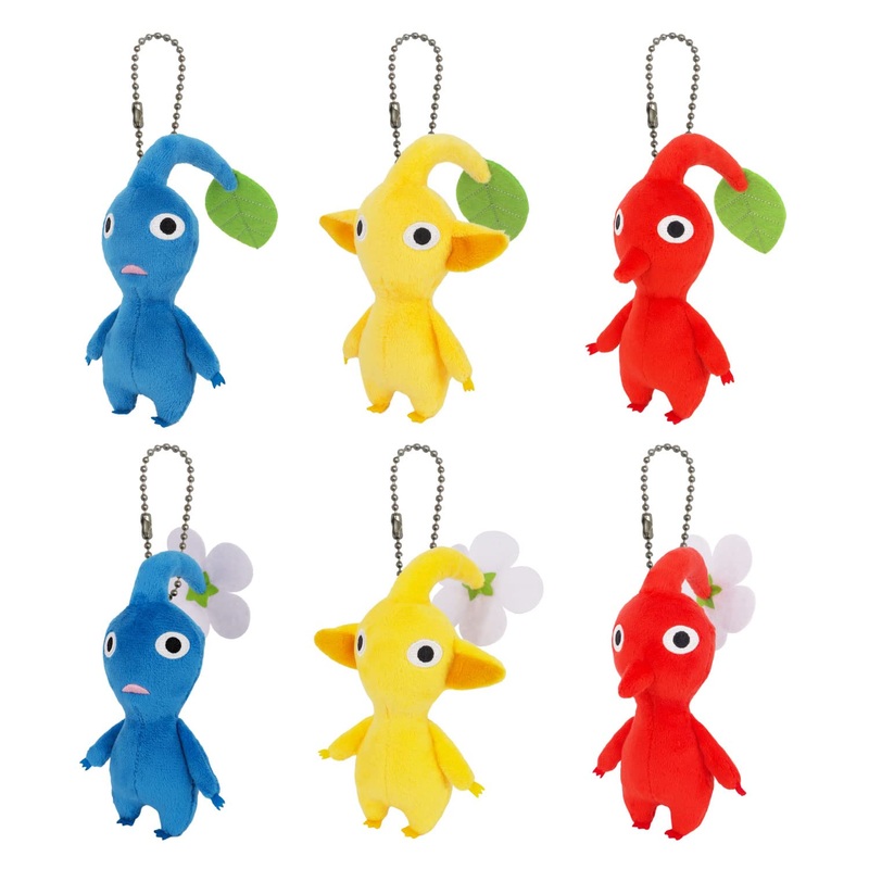 Sanei Boeki Pikmin Plush Mascot Box 5.5x10x13cm