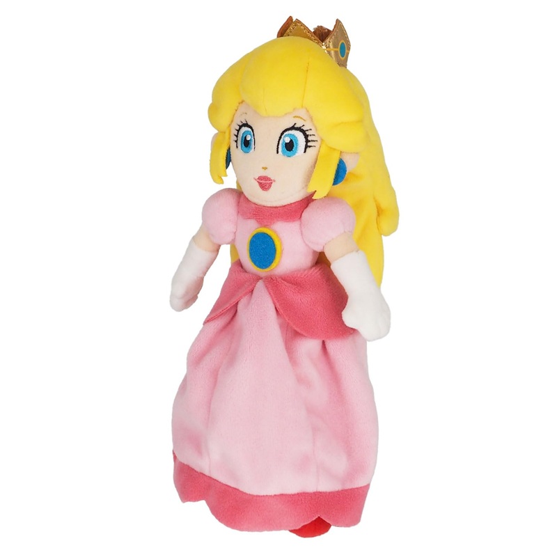 Sanei Boeki Super Mario Peach Plush Toy 26cm - All Star Collection