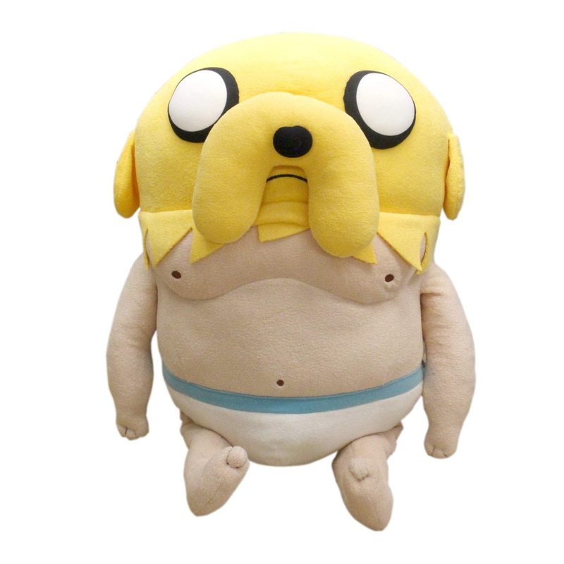Shinada Adventure Time Jake 35x36x69cm Plush Toy Adventure Time Collectible