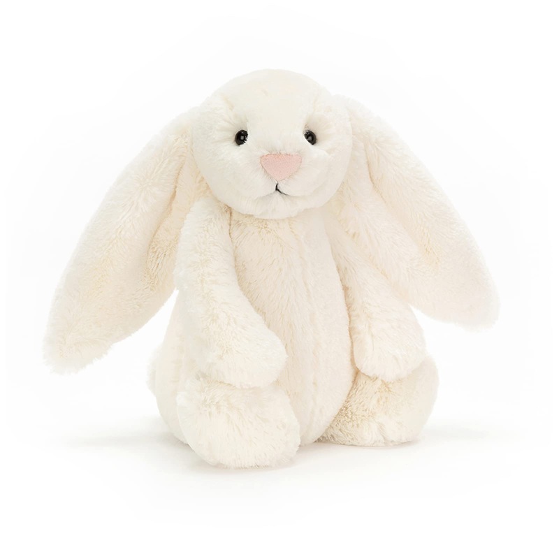 Jelly Cat Bashful Bunny Cream 20cm Medium Plush Rabbit Toy