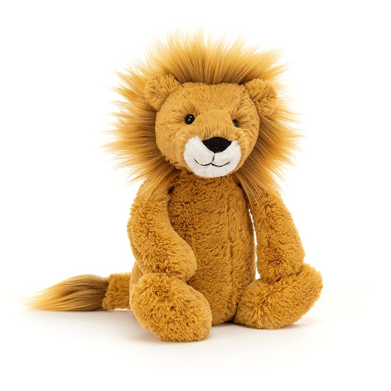 Jelly Cat Bashful Lion Small Plush Toy - Adorable Soft Cuddle Companion