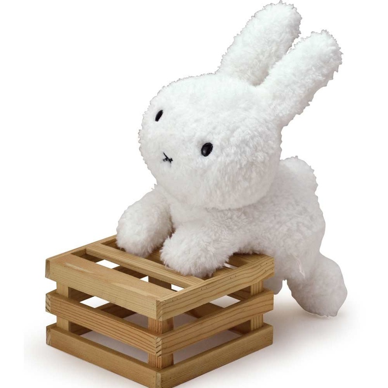Sekiguchi Miffy Plush Rabbit 25cm Lying Down Toy