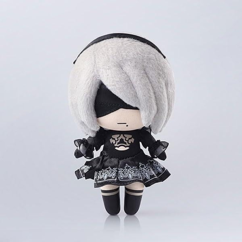 Square Enix Nier Automata 2B Yorha Mini Plush Toy Collectible