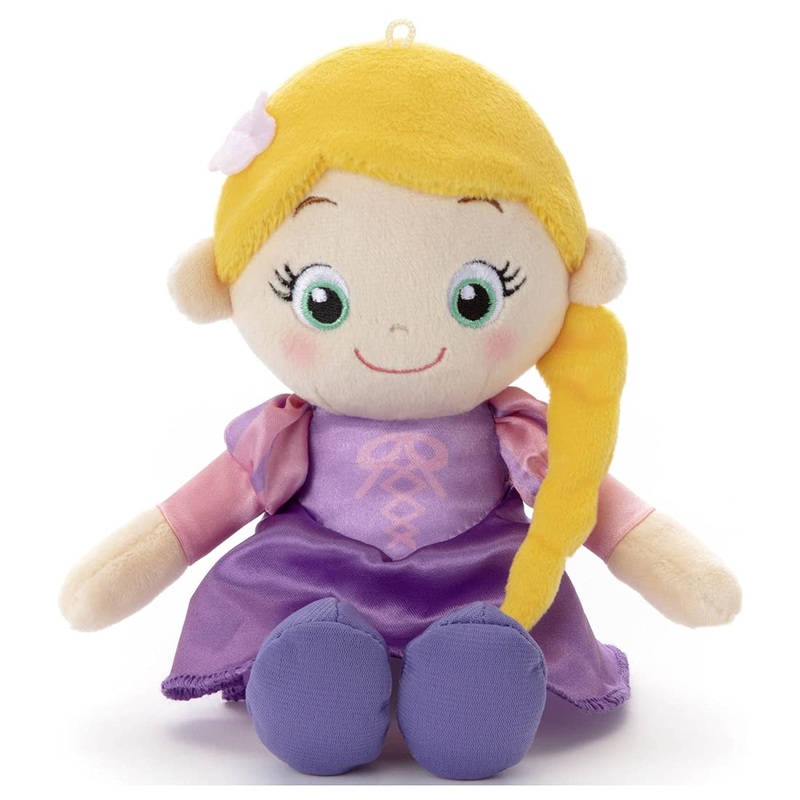 Takaratomy Arts Disney Rapunzel Plush Toy 19cm Washable Beans Collection