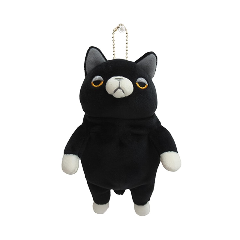 Shinada Global Mochineko Kutsushita Mini 7x5x14cm Stuffed Cat Animal Mone-0088K