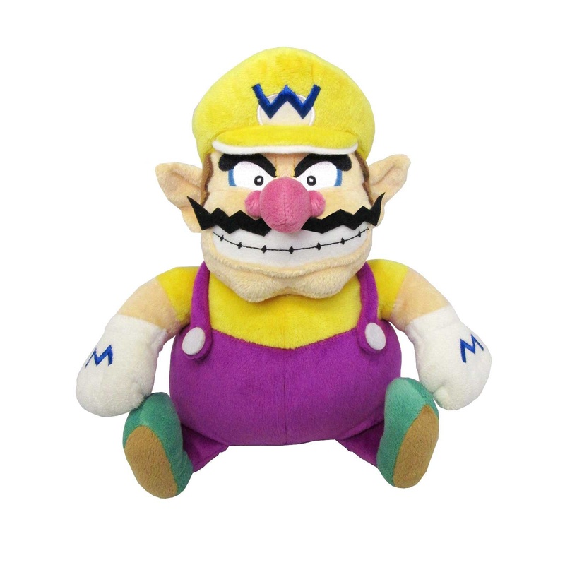 SAN-EI Ac08 Mario Plush Doll All Star Collection Wario S Tjn