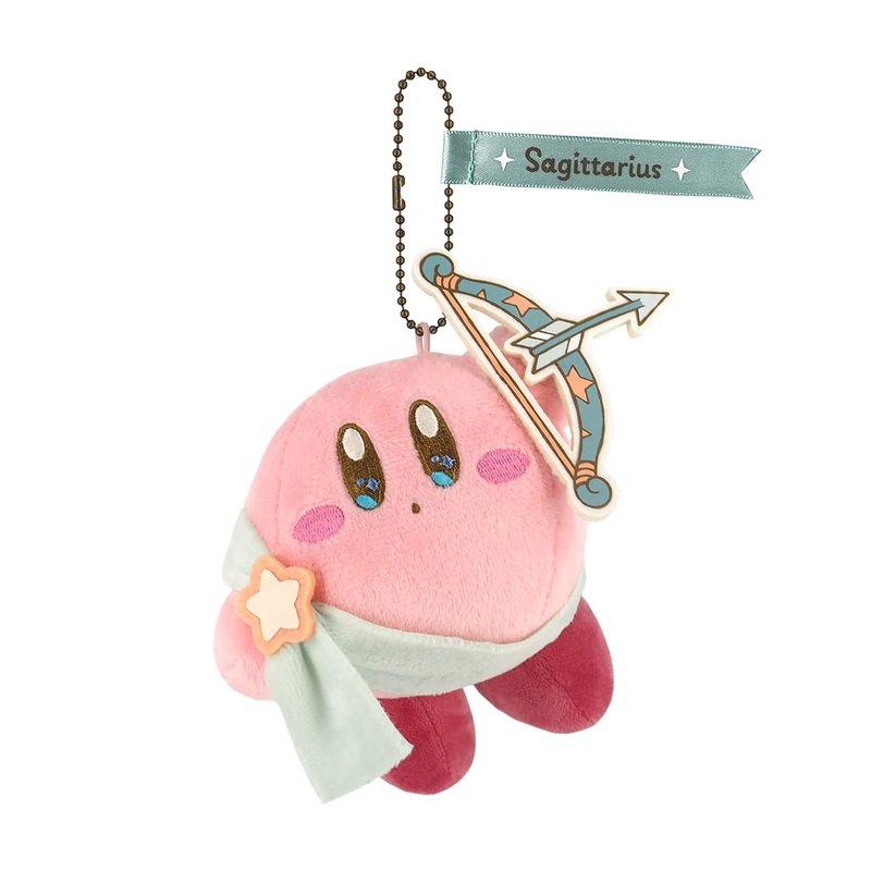 Sanei Boeki Kirby Stars Collection Sagittarius Mascot W10 x D8 x H12.5cm Stuffed Toy