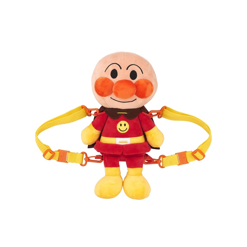 SEGA TOYS Anpanman Plush Doll Go Out Backpack