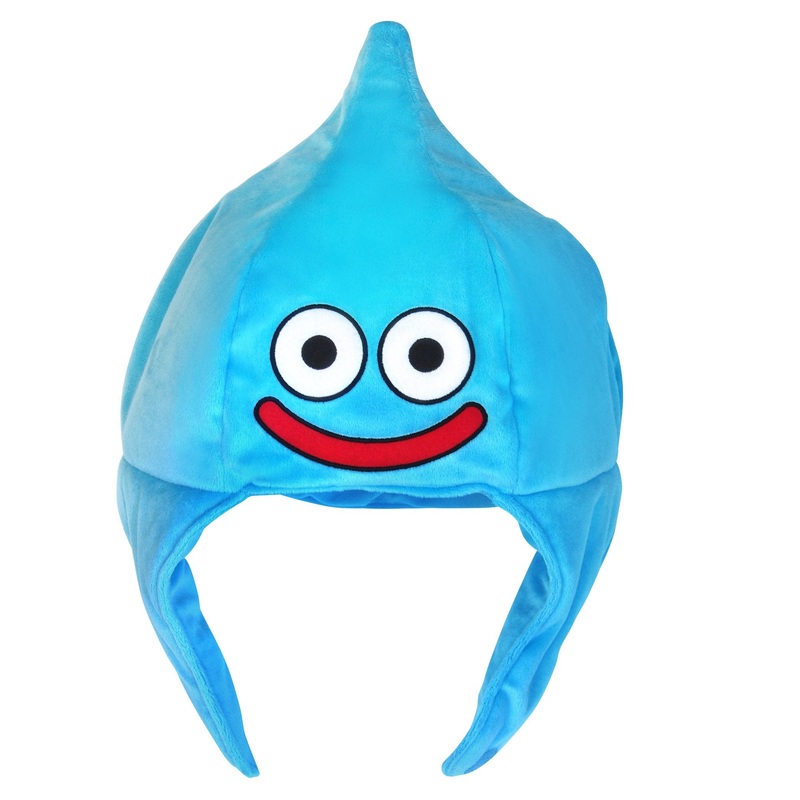 Square Enix Dragon Quest Smile Slime Plush Cap Blue - Dragon Quest Plush Cap