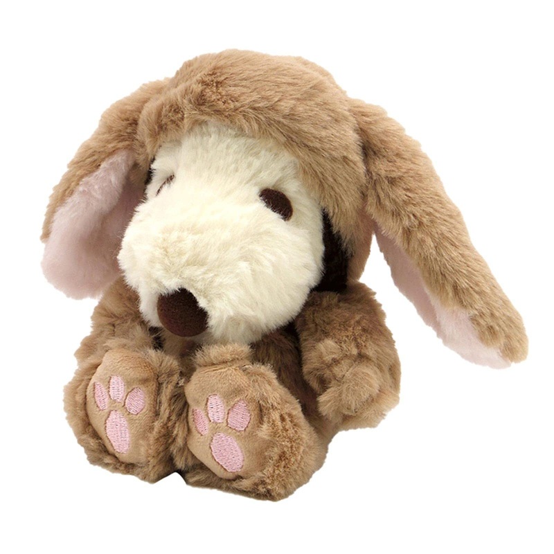 NAKAJIMA Snoopy Fuwakuta Plush Doll Lop Year Bunny Brown