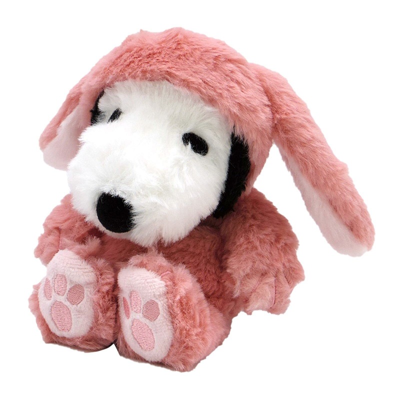 NAKAJIMA Snoopy Fuwakuta Plush Doll Lop Year Bunny Pink