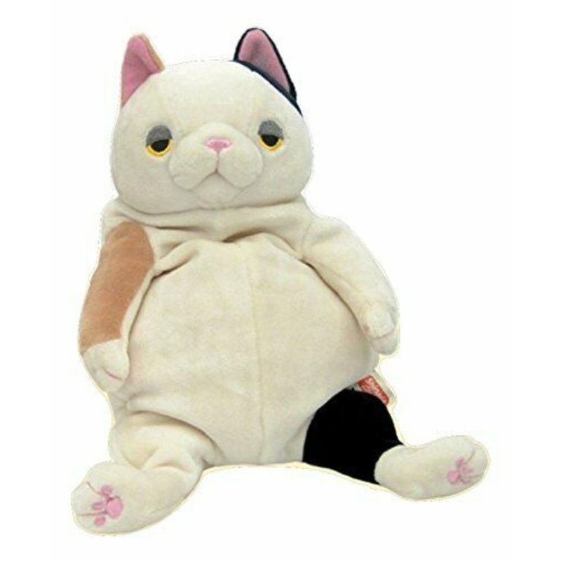 Shinada Global Plush Doll Mochi Neko Cat Mike M