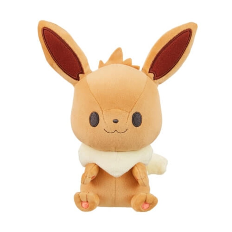 Pokemon Center Original Monpoke Eevee Washable Plush Toy