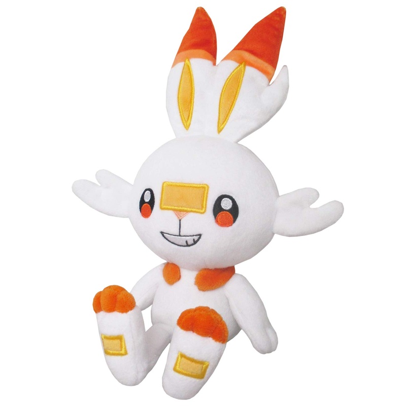 SAN-EI Pokemon All Star Collection Scorbunny Plush Toy S