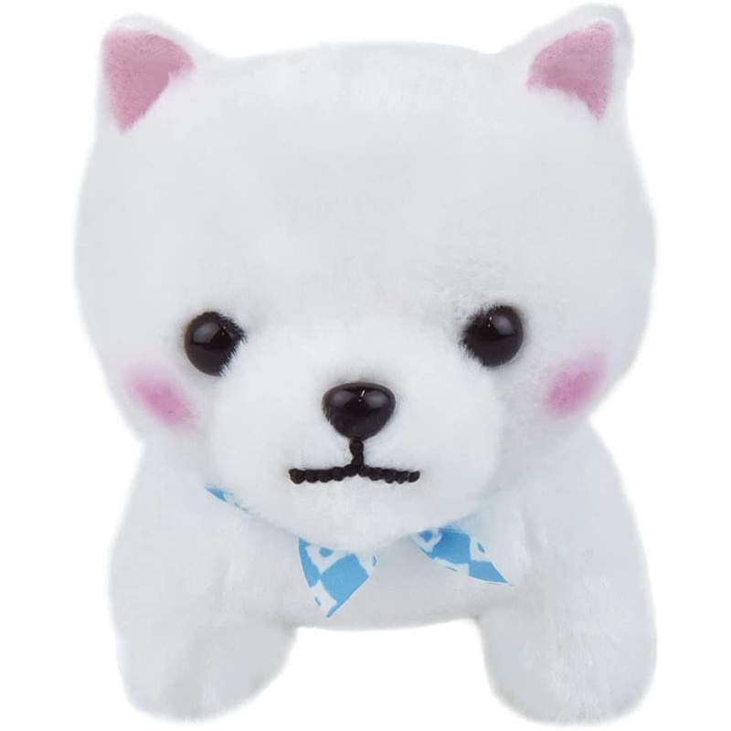 Amufun Mameshiba 3 Brothers Shiratama Stuffed Plush Toy From Japan
