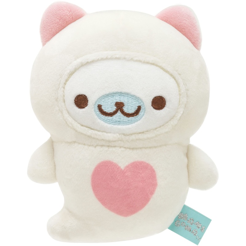 San-X Mamegoma Clione I Love Fuyofuyo Plush Toy S Mo02401