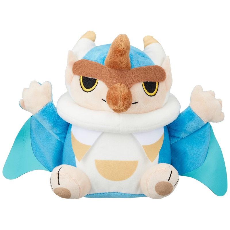 CAPCOM Bishaten Deformed Plush Toy Monster Hunter Rise
