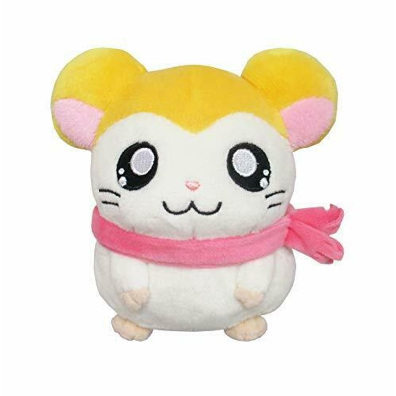 Hamtaro Plush Doll Stuffed Toy Muffler-chan S 10cm Anime