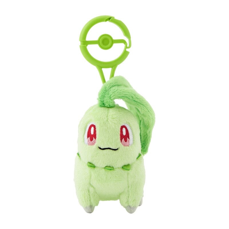 Chikorita Mascot Plush With Carabiner