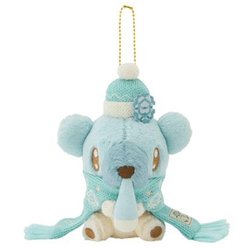 Cubchoo Mascot Plush Keychain - Pokmon Heartwarming Christmas