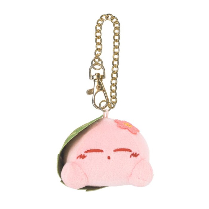 Kirby Sakura Mochi Mascot Plush KFW04 - Kirby of the Stars Fluffy Japanese Collection