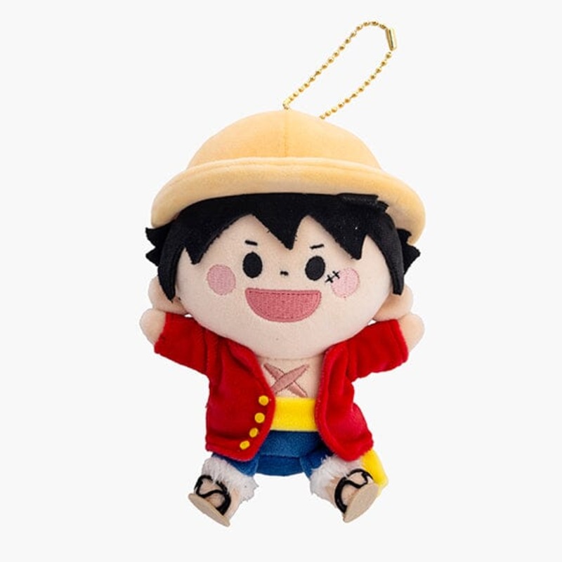 Luffy Plush Keychain Banzai! - ONE PIECE