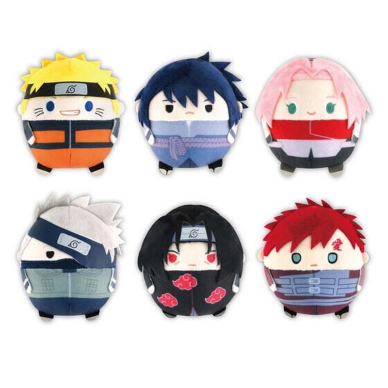 Naruto Fuwakororin Mascot Plush - NARUTO Shippuden (6Pcs/BOX)