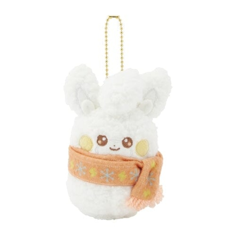 Pawmi Daruma Mascot Plush Keychain - Pokmon Heartwarming Christmas