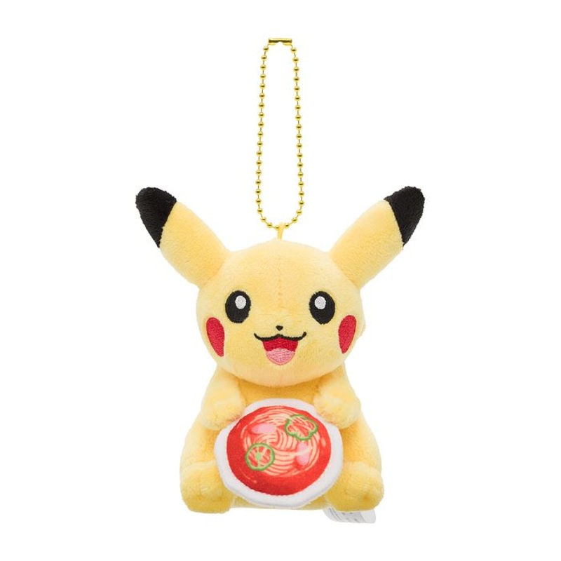 Pikachu Mascot Keychain Ankake Spaghetti (Pokmon Center Nagoya) - Celebis Celebration