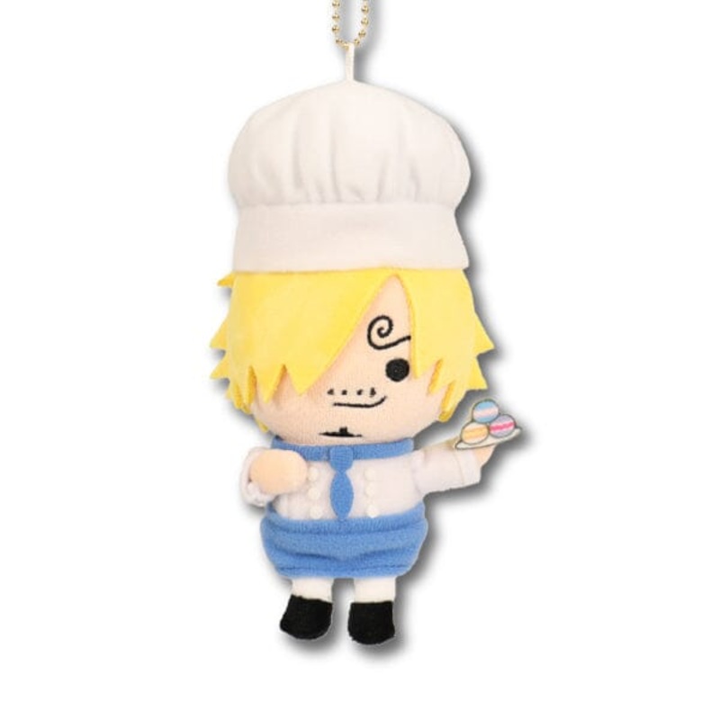 Ptissier Sanji Mascot Plush Keychain ver.2 - SANJI no OYATSU
