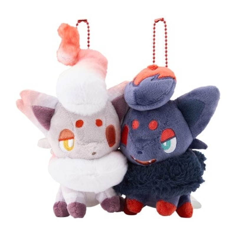 Zorua  Hisuian Zorua Paired Mascot Plush (Magnetic) - Nitamono Doushi (Look Alike) Pokmon!