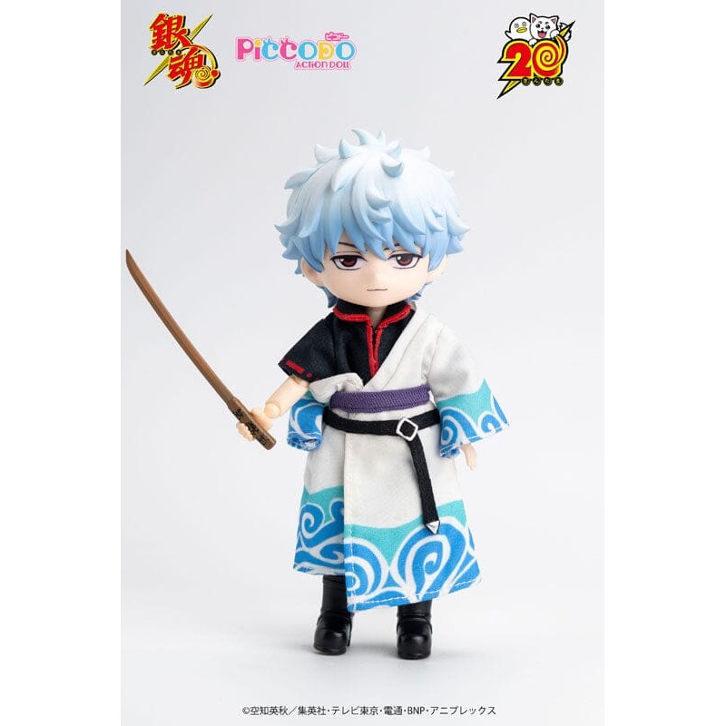 Gintoki Sakata PICCODO ACTION DOLL - Gintama