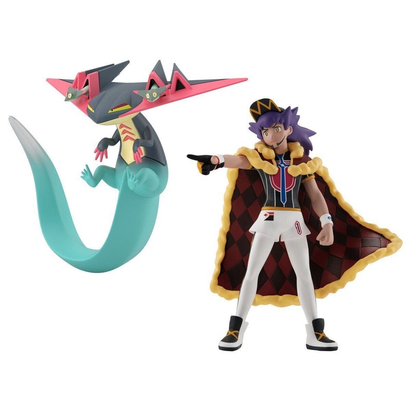 Leon & Dragapult Pokmon Scale World Figure Galar Region