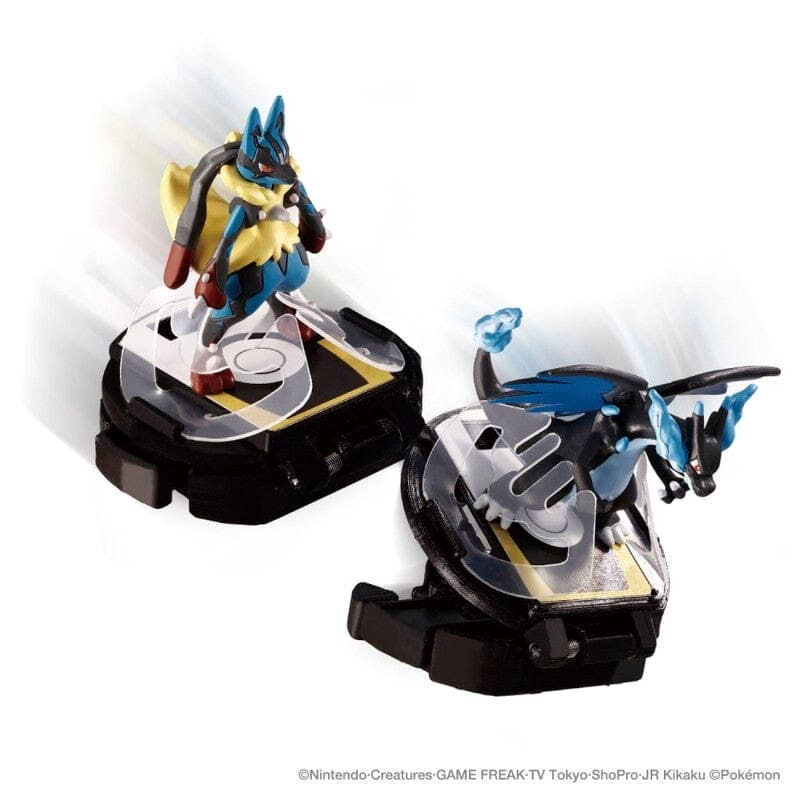 MONCOLL Figure Battle Mega Lucario VS Mega Charizard X