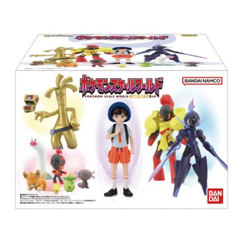 Pokmon Scale World Figure Paldea Region No.2 Set (Box)