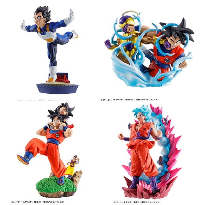 Puchirama Dracap RE BIRTH Chouzetsu Genkai Toppa - Dragon Ball (4Pcs/BOX)